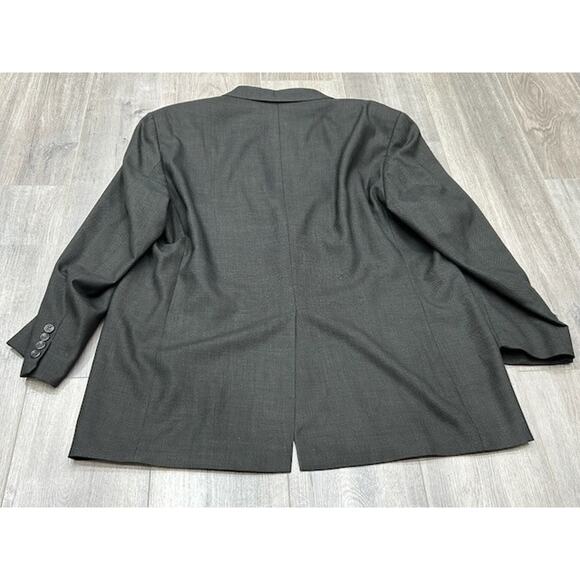 Lauren Ralph Lauren Mens Sport Coat Jacket Long Sleeve Wool Black Size 48R - Picture 2 of 9